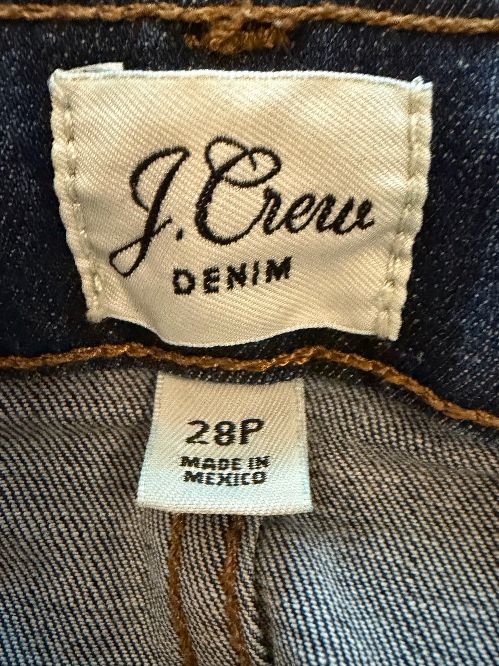 J. Crew Indigo Blue Curvy Toothpick Jeans - Picture 3 of 8